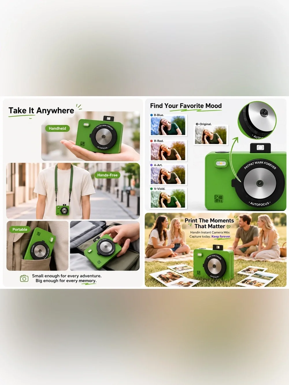 Instant Camera - Pink